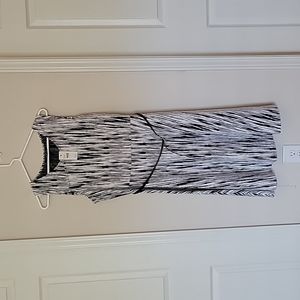 NWT Lane Bryant Black & White Dress